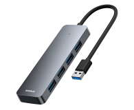 Baseus UltraJoy 4in1 USB-A HUB Lite 0,15m Grey - 1327085 - zdjęcie 1